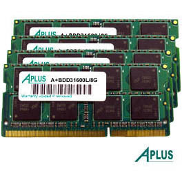 32GB kit (4x8GB) DDR3 1600 for Apple iMac (Late 2013 / 2014)