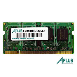 512MB DDR2 533 SODIMM for Apple Power Book G4 15-inch / 17-inch 1.67GHz (double layer SD)